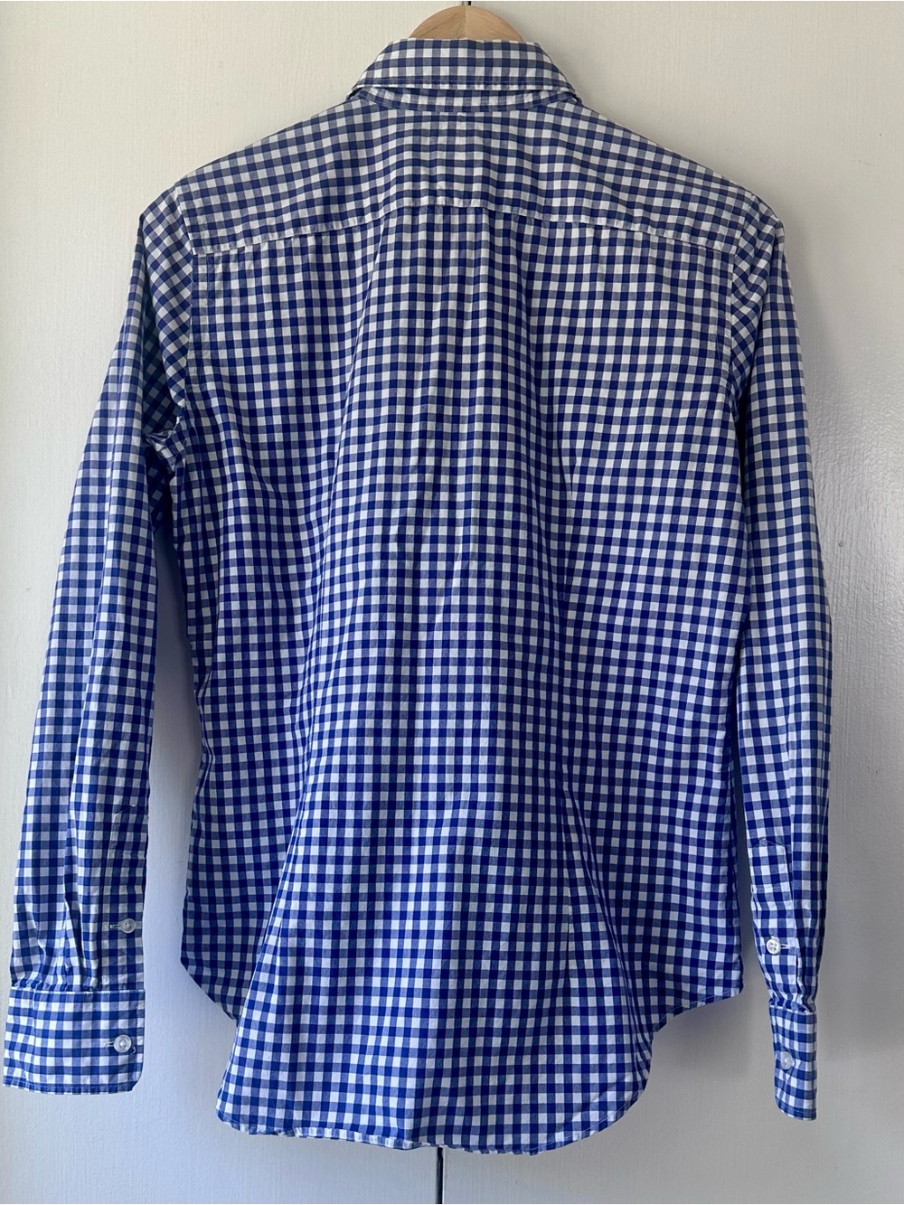 Ralph Lauren Blue and White Gingham Kids Button-Down Shirt - Picture 2 of 11